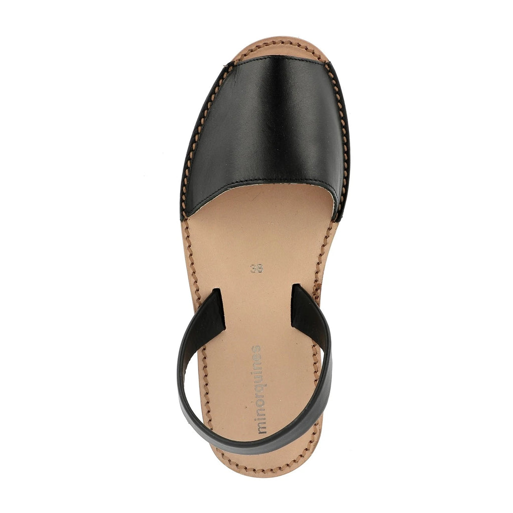 Avarca Neo Cuero Negro