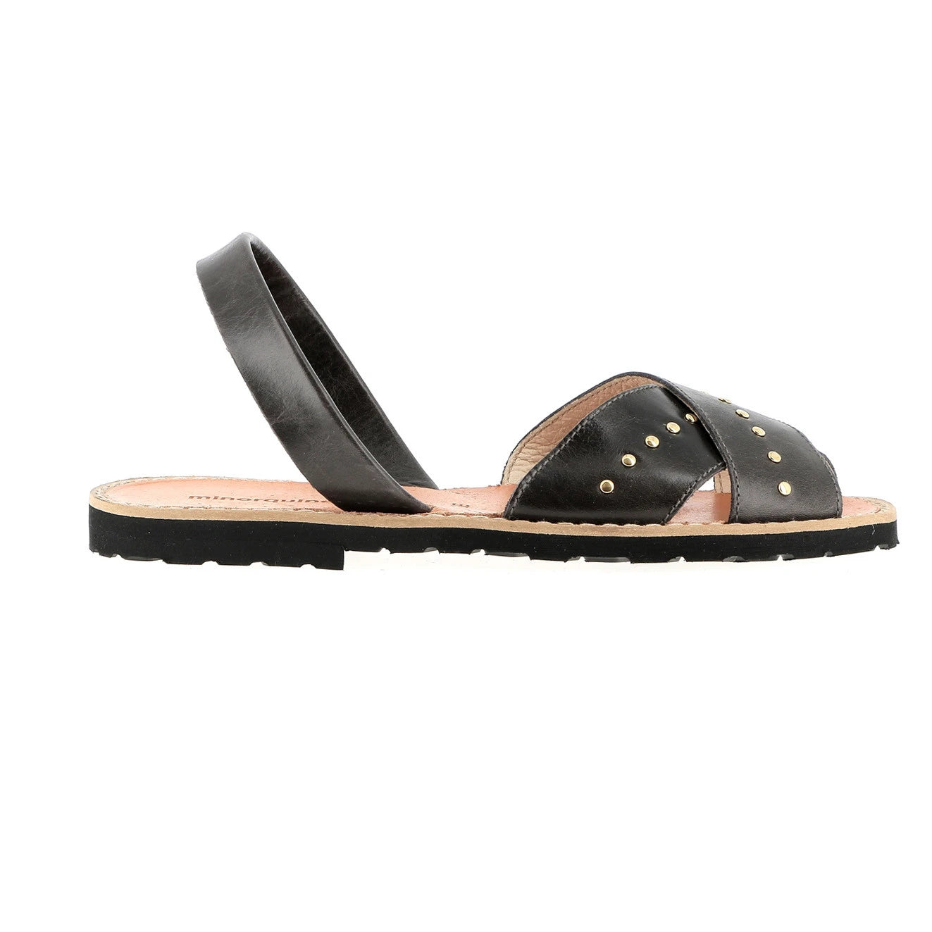 Avarca Rock Cuir Vintage Dark Grey