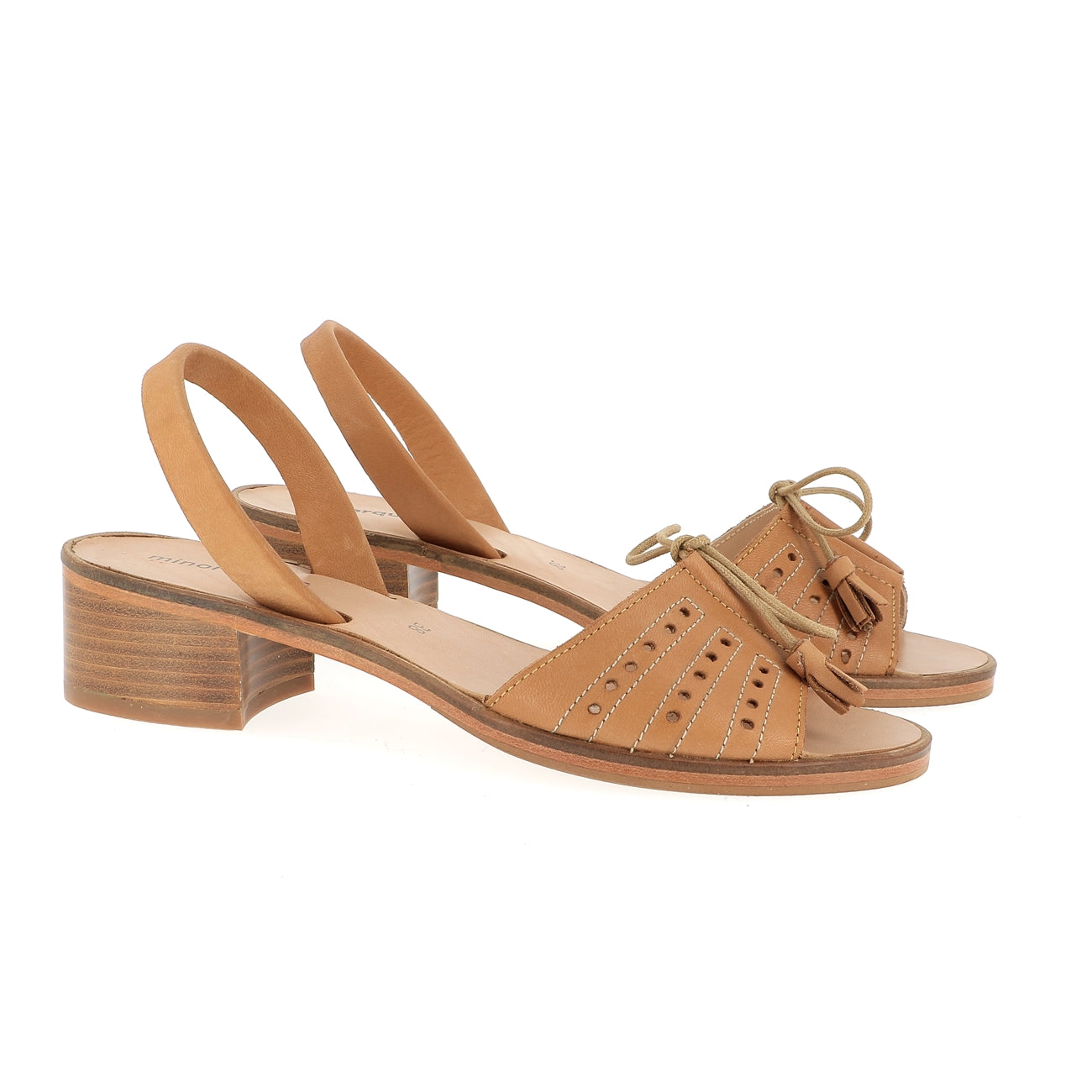 Avarca Alto 2 Cuir Naturel