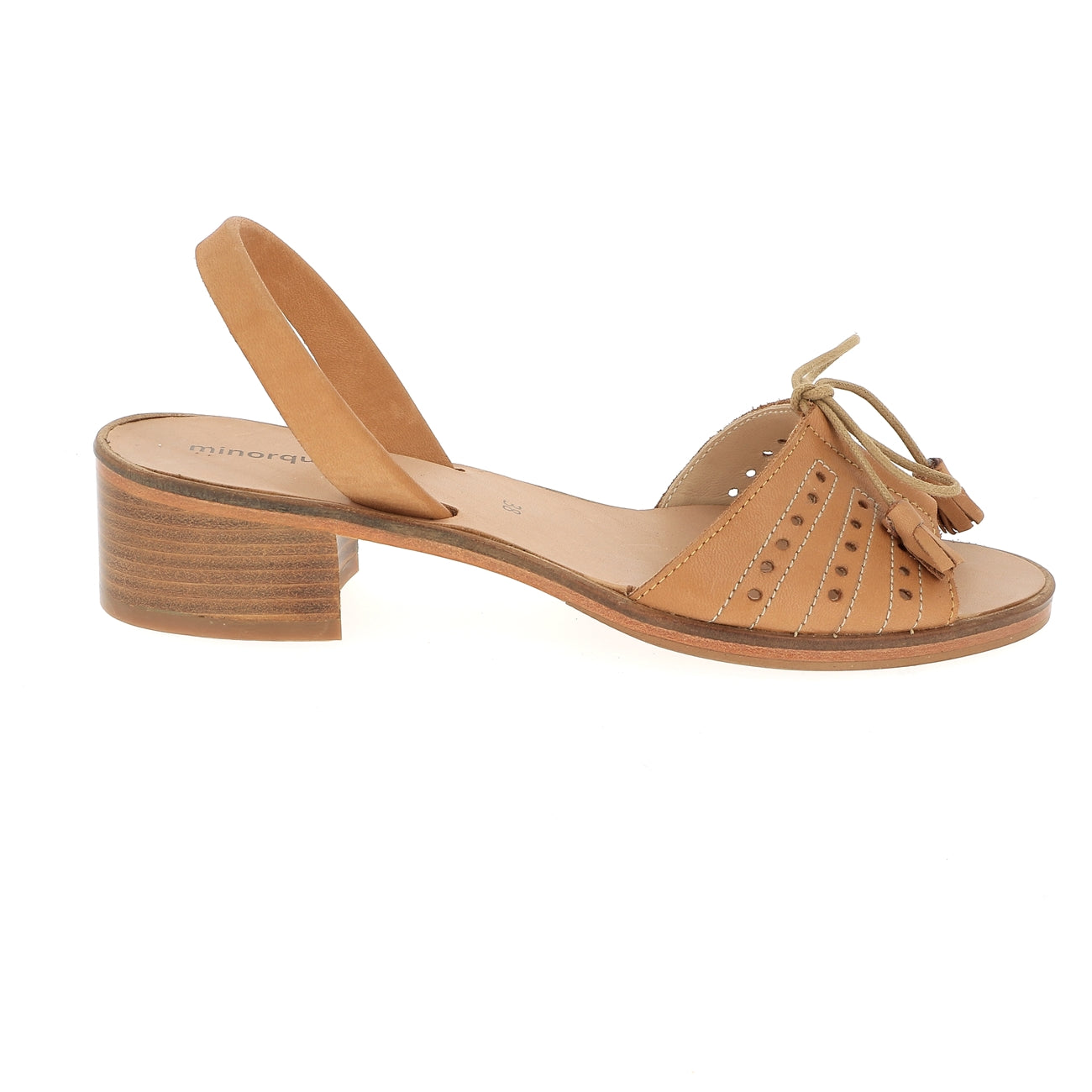 Avarca Alto 2 Cuir Naturel