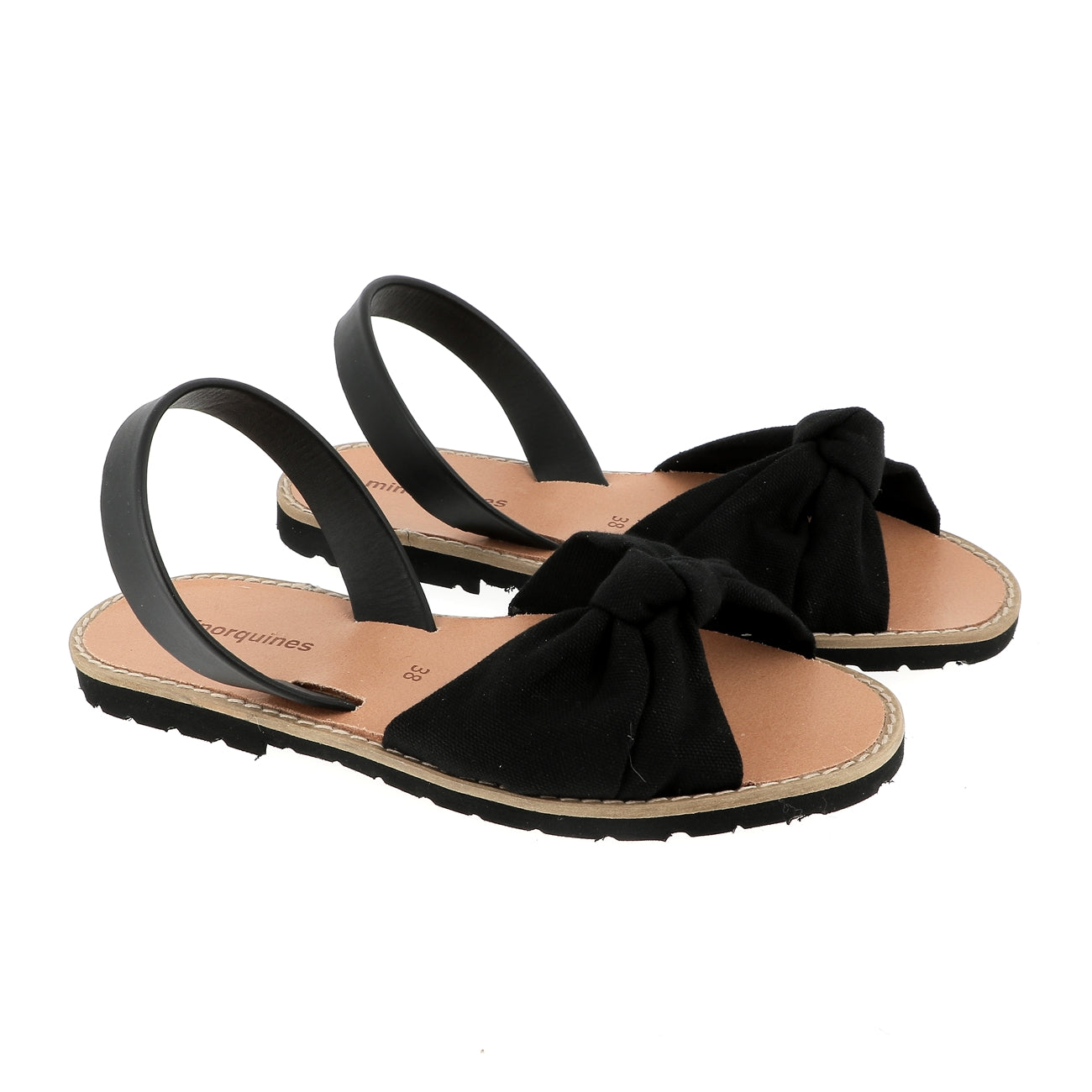 Avarca Bahia Tissu Negro