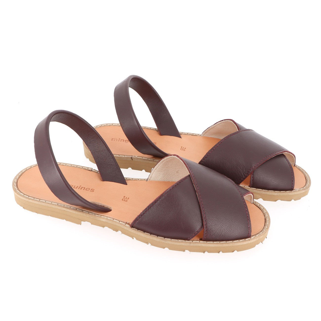 Avarca Cala Cuir Burdeos