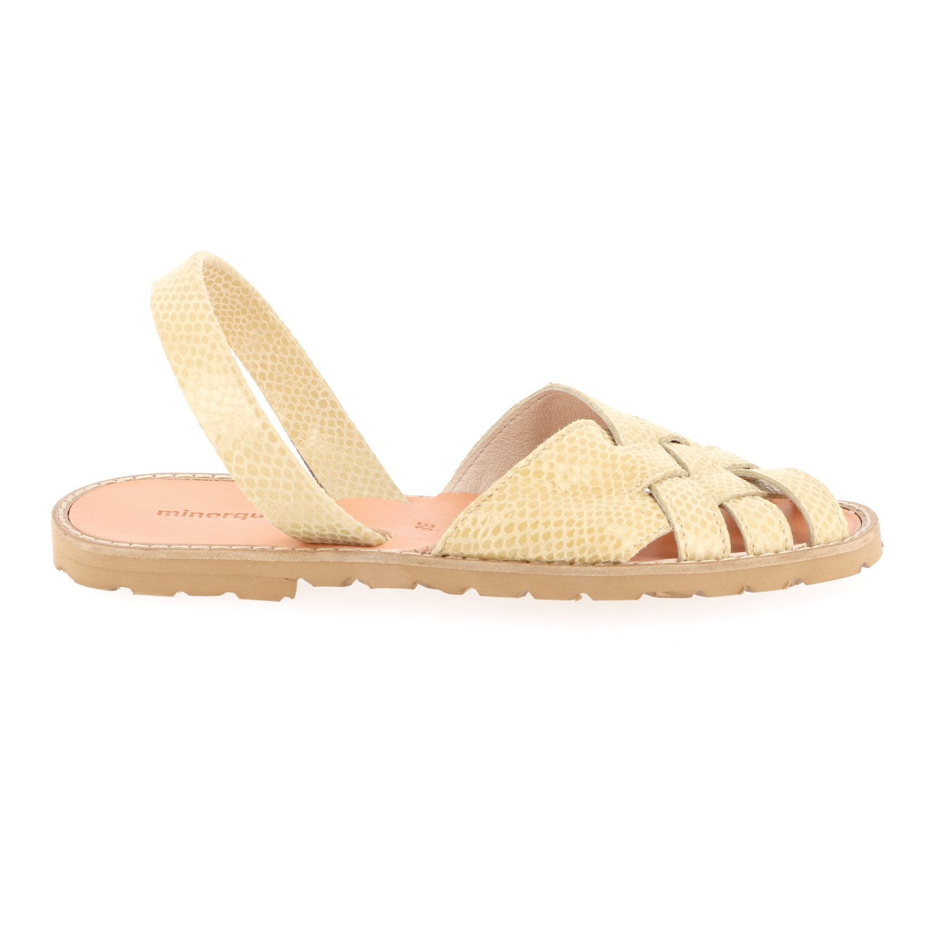 Avarca Compostelle Lézard Butter