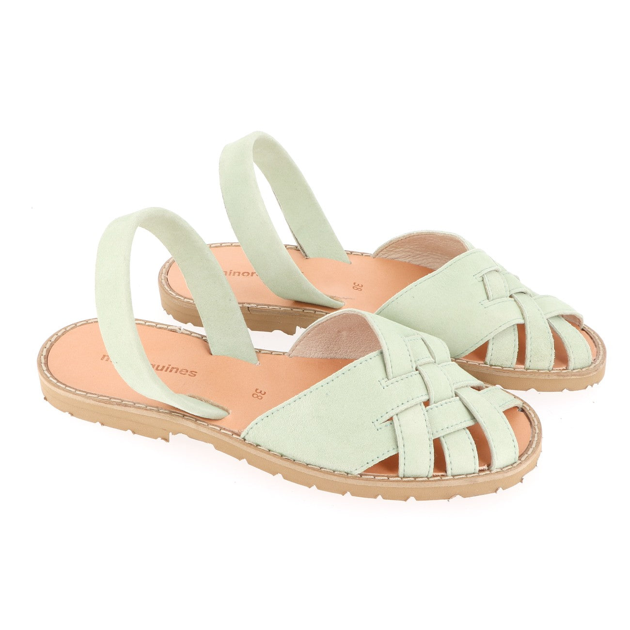 Avarca Compostelle Daim Cucumber