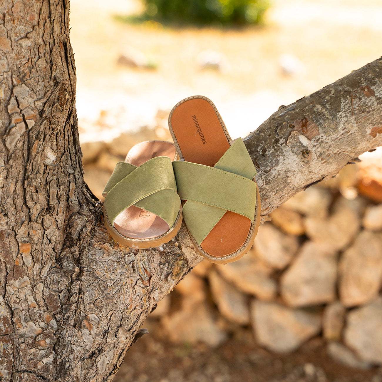 Avarca Mule Daim Oil