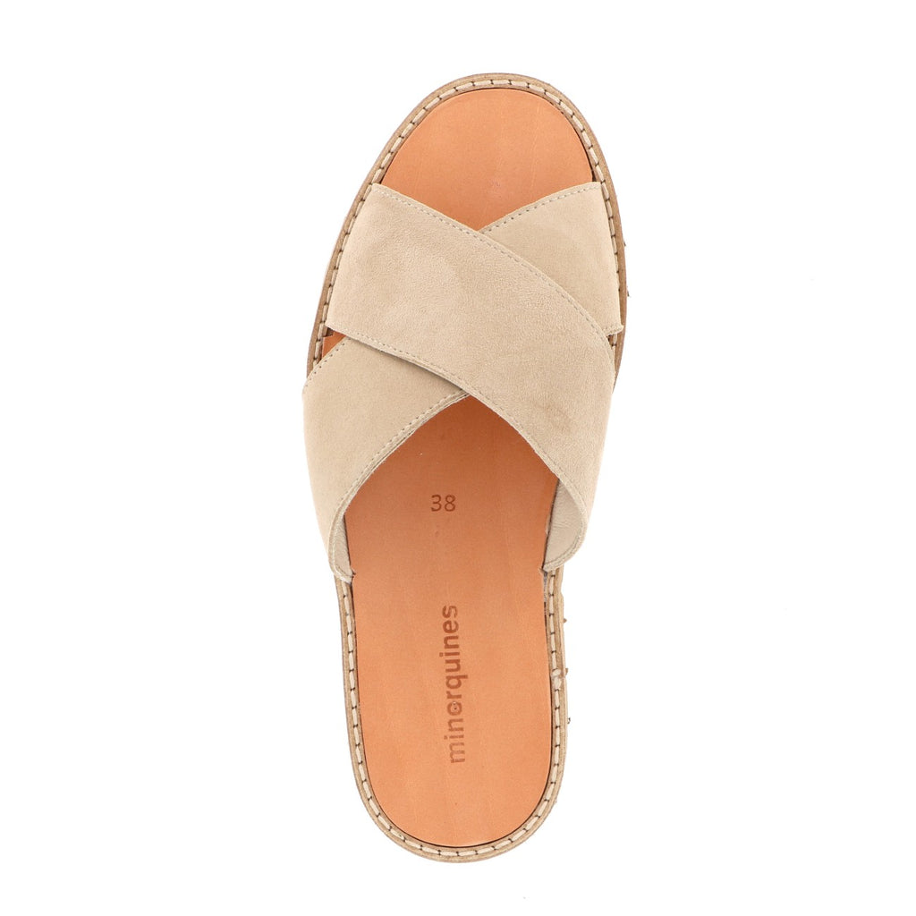 Avarca Mule Ante Taupe