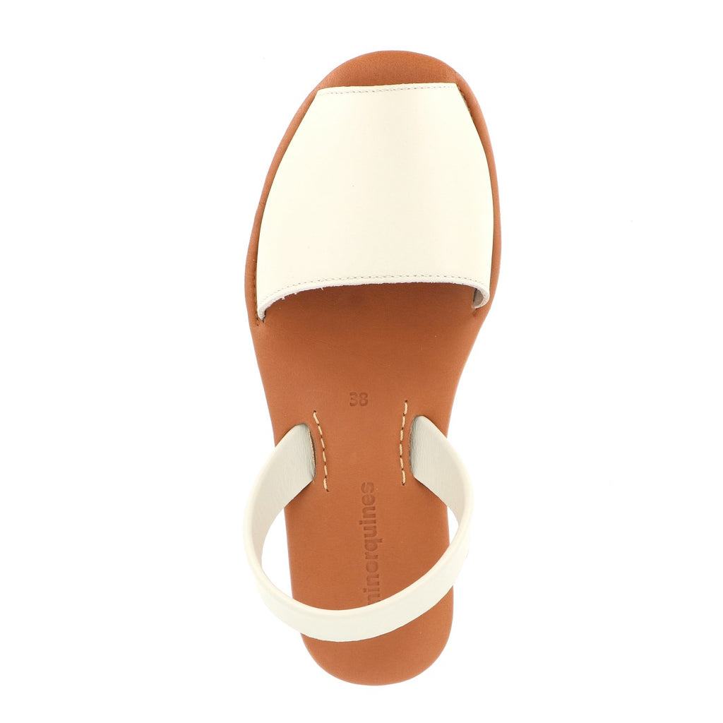 Avarca Platja Platform Leather Salinas