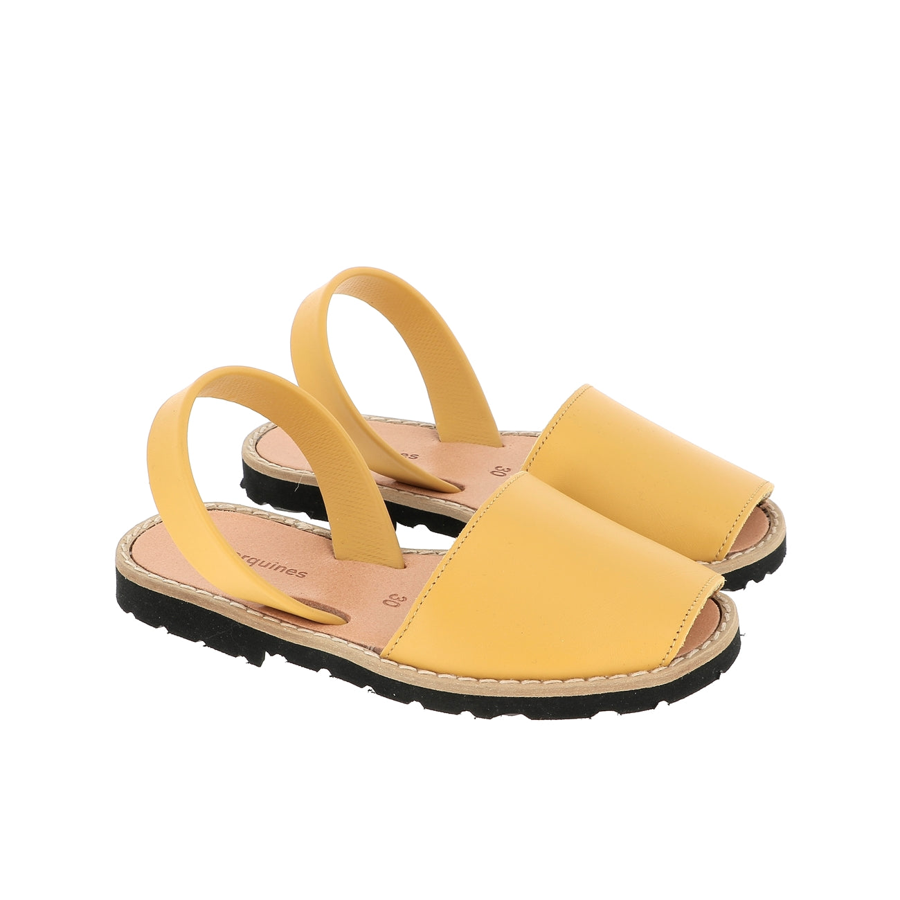 Avarca Cuero Dorado