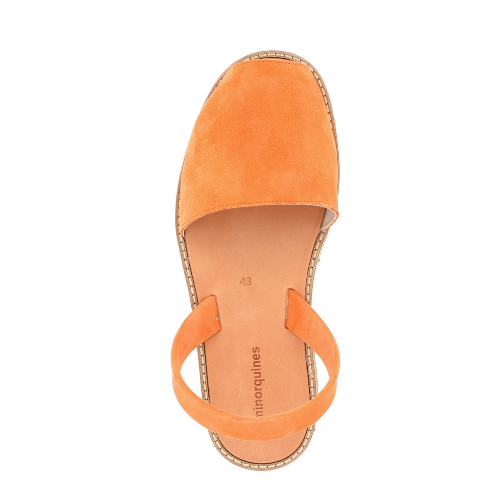 Avarca Suede Mandarina