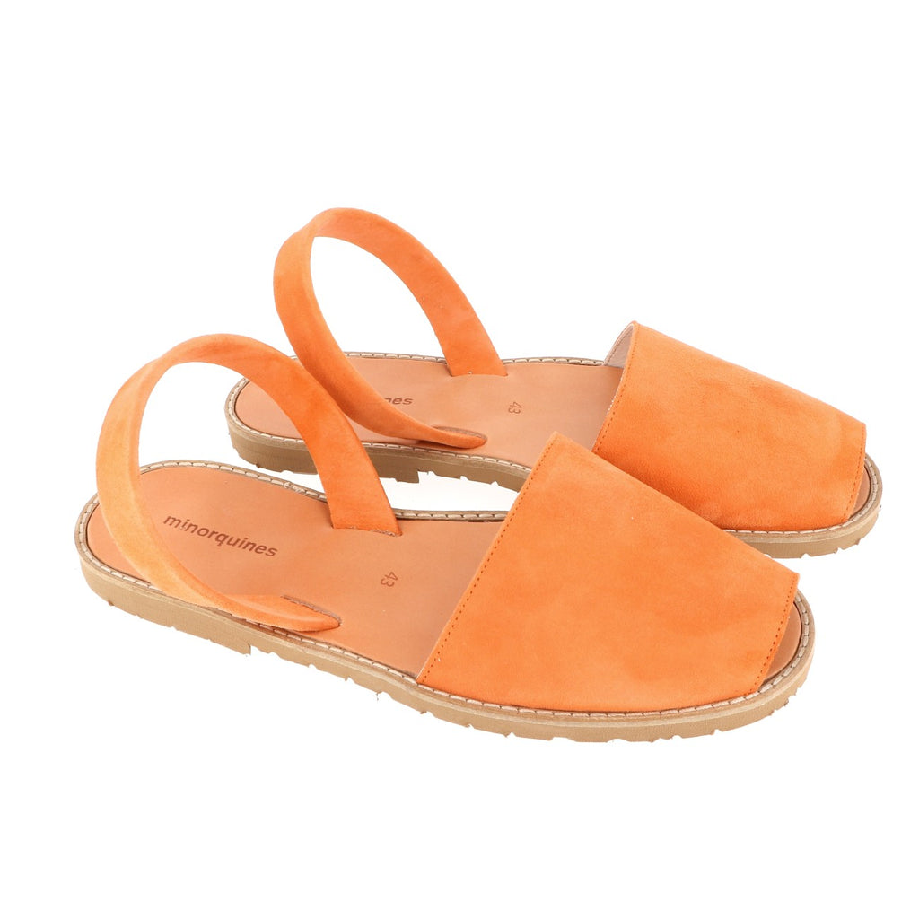 Avarca Suede Mandarina