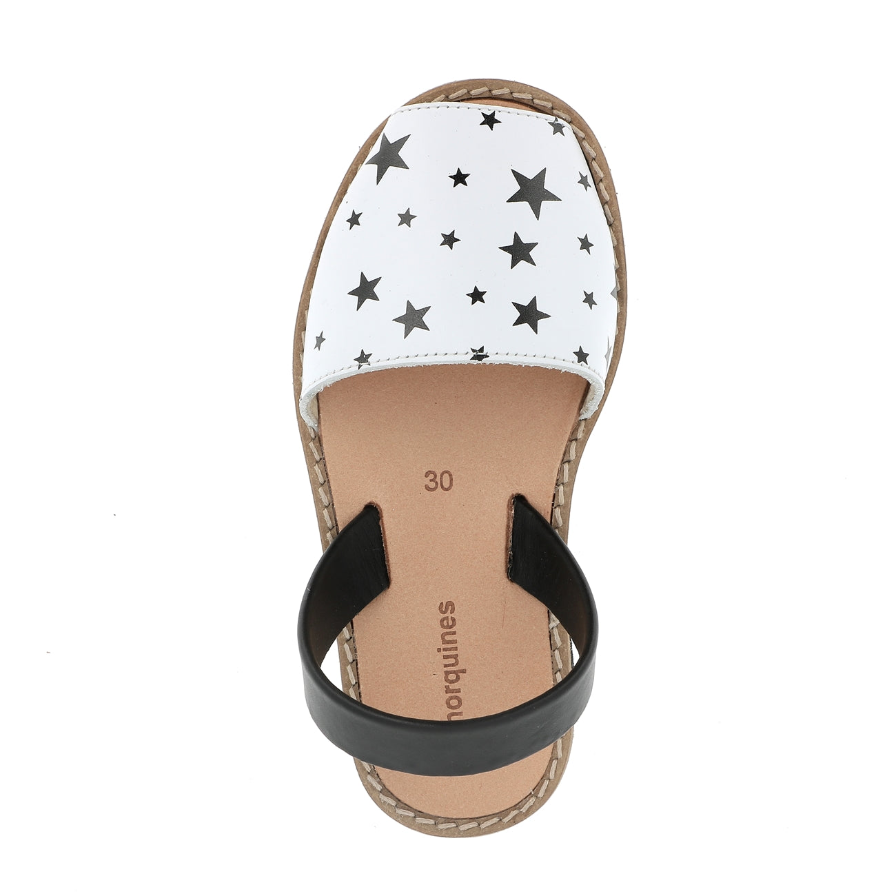 Avarca Cuero Estrellas
