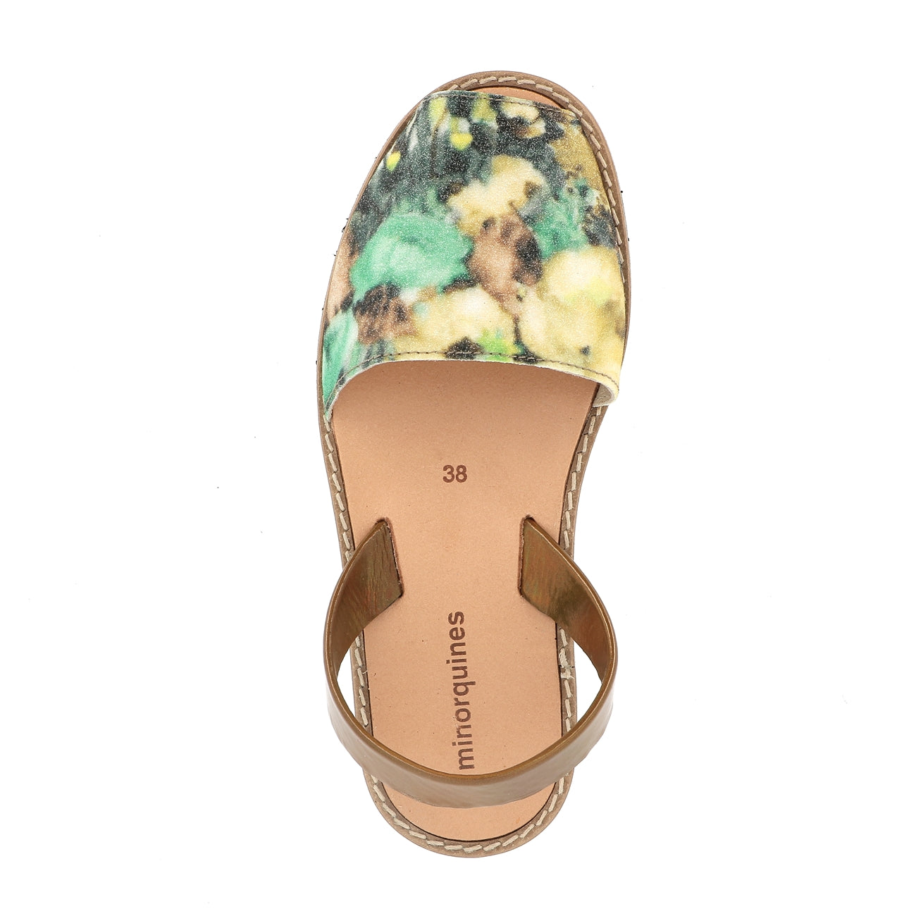 Avarca Flores Marrones