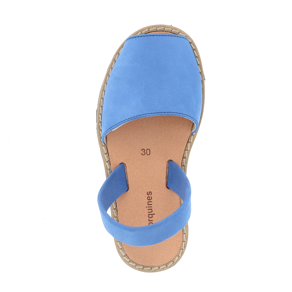 Avarca Nubuck Azul Océano