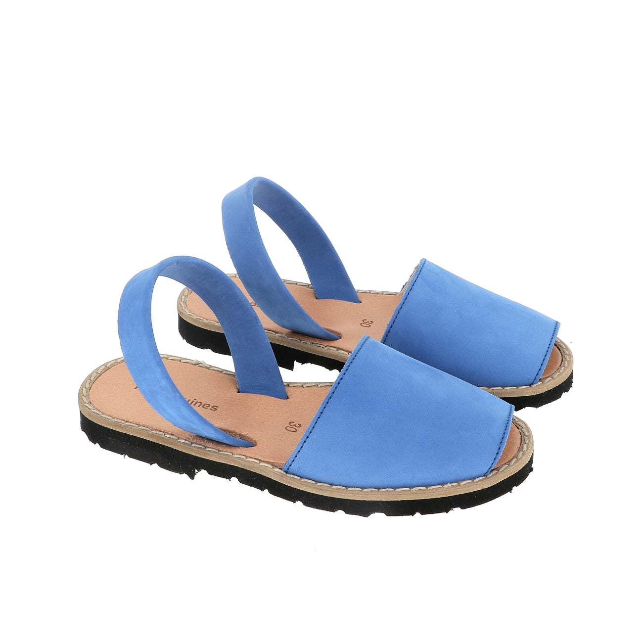 Avarca Nubuck Azul Océano