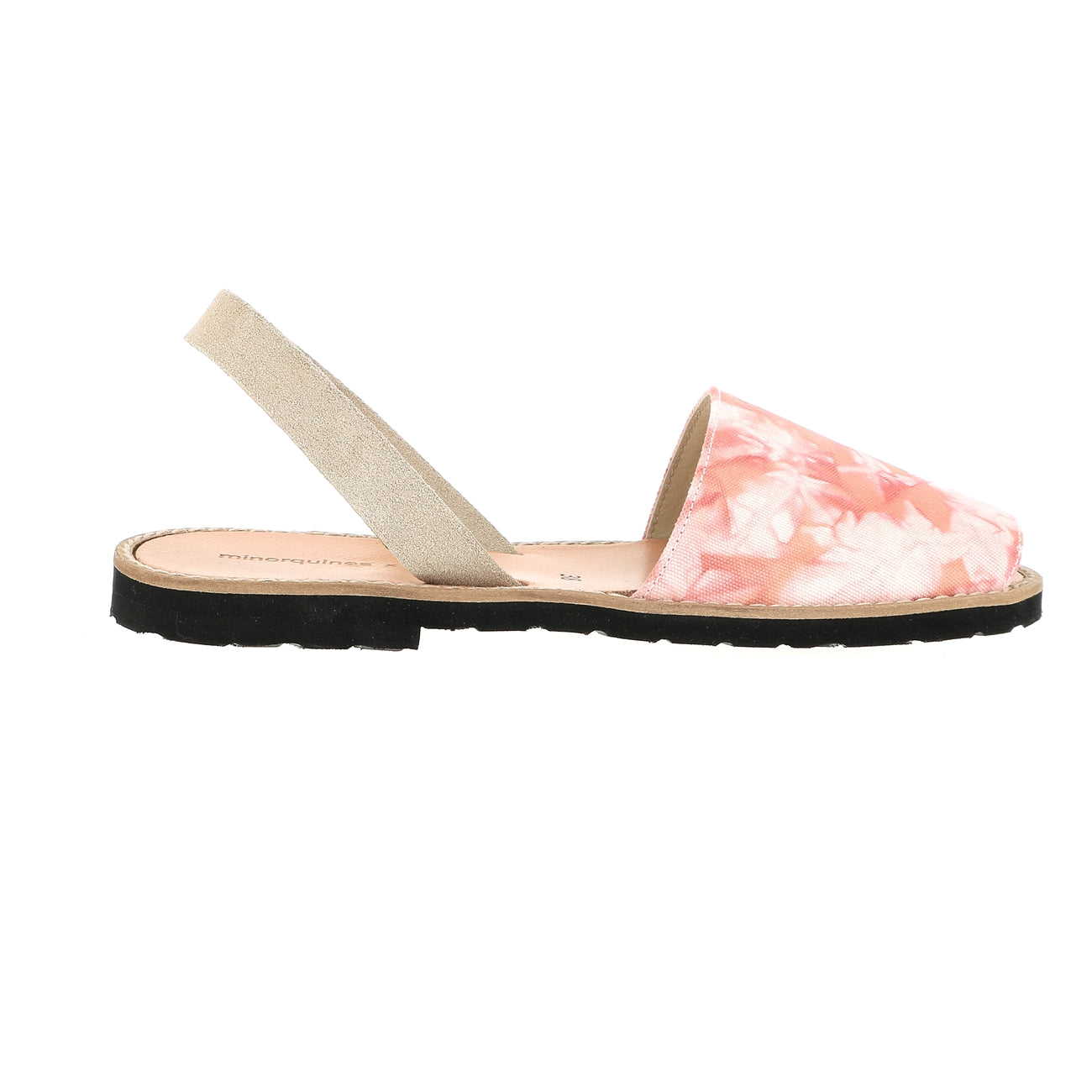 Avarca Tela Tie-Dye Rosa Jaspeado