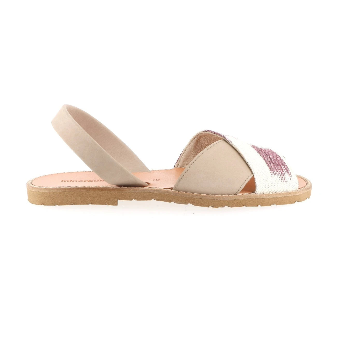 Avarca Cala Tela de Llengües Morada