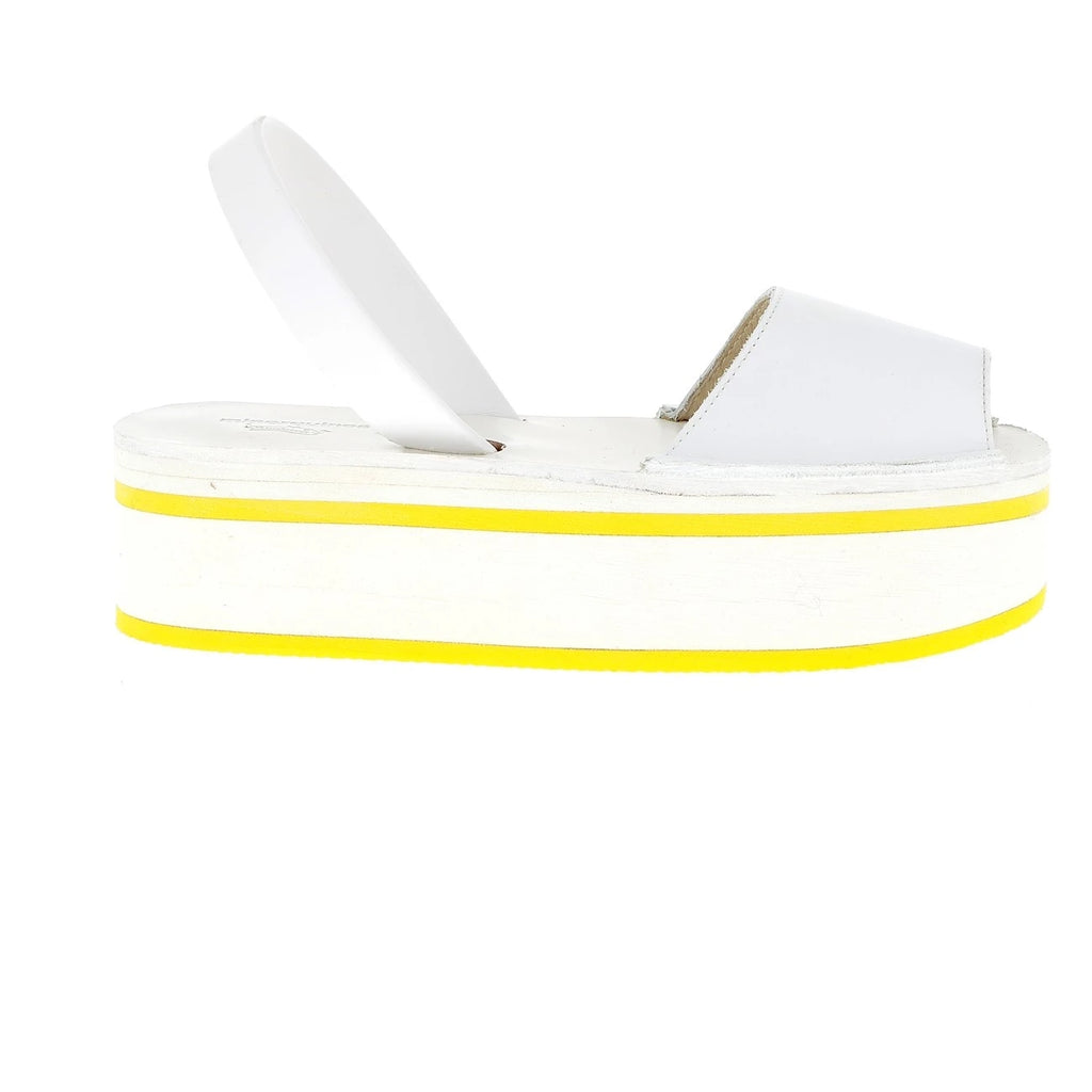 Avarca Creepers Tenis Rayado Amarillo