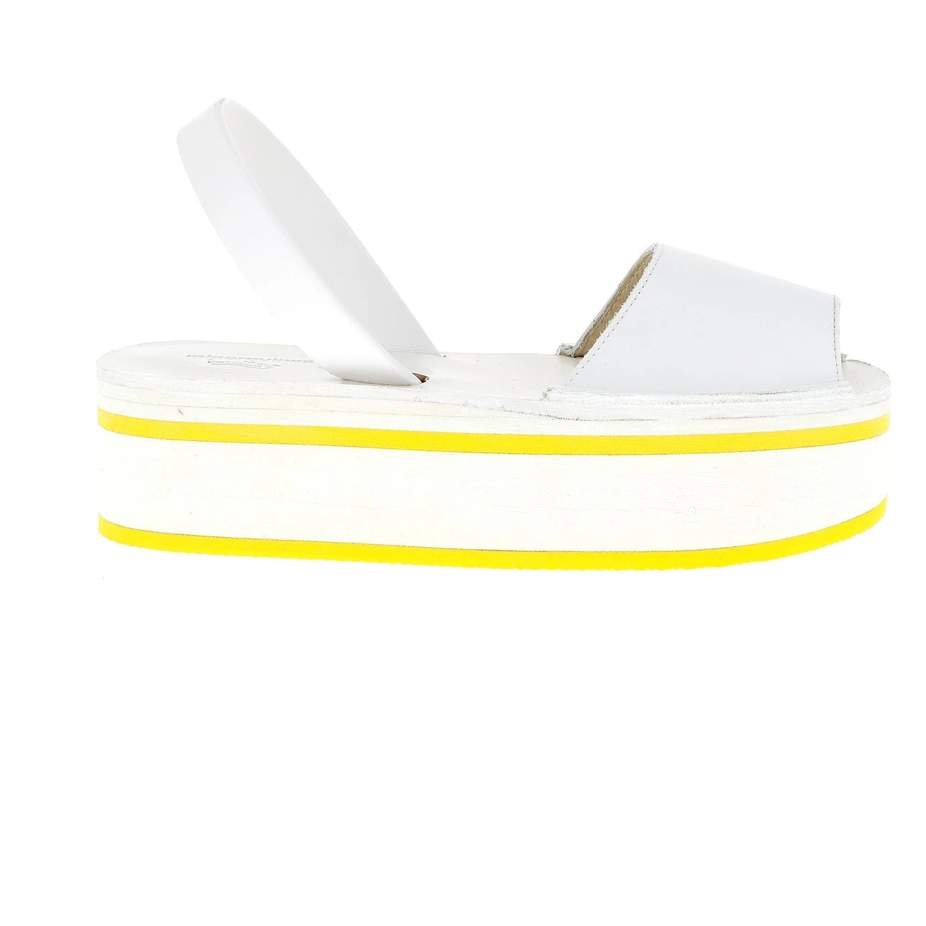 Avarca Creepers Tenis Rayado Amarillo