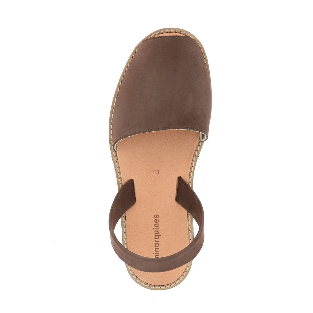 Avarca Nubuck Ébano Hombre