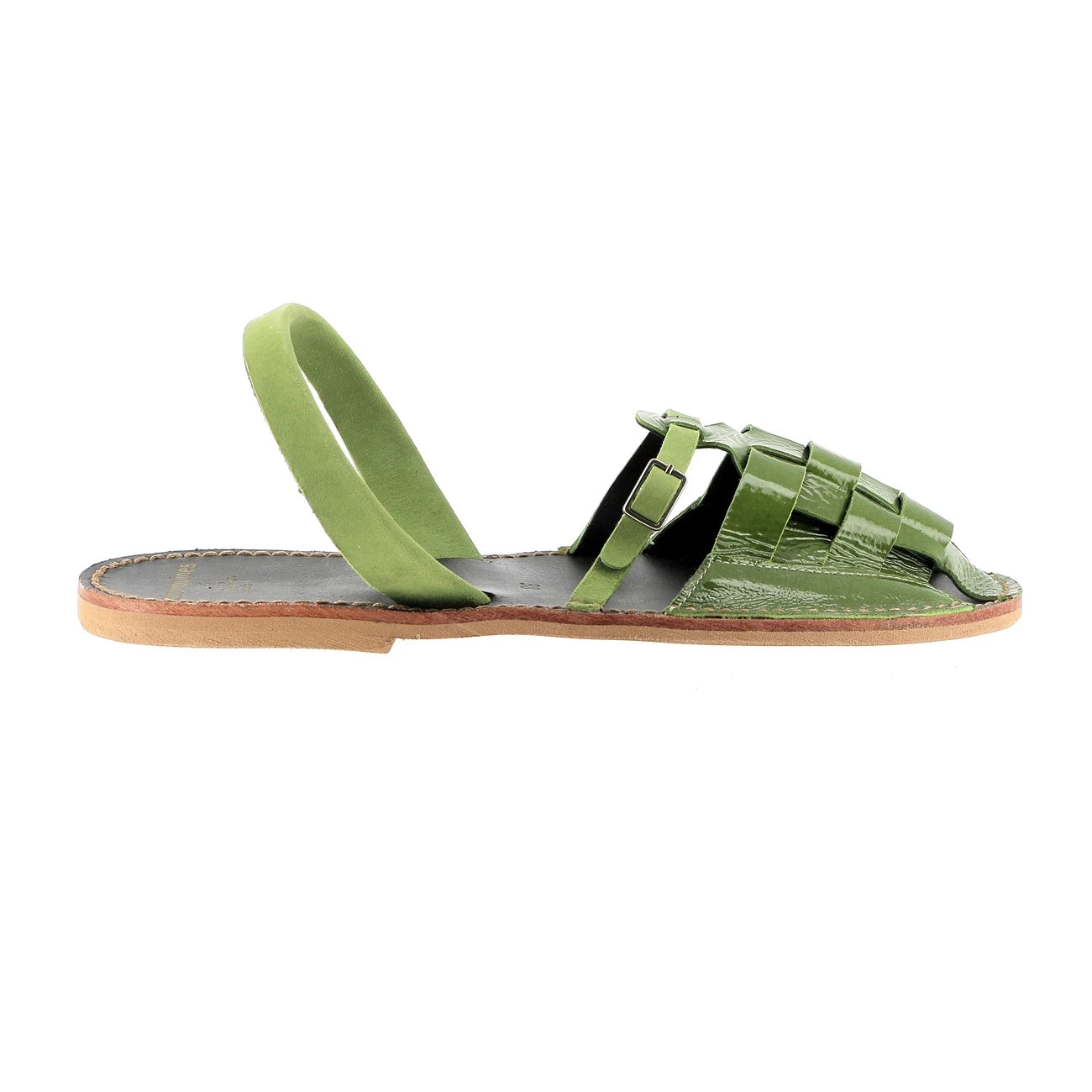 Avarca Calvi Cuir Vernis Yuca