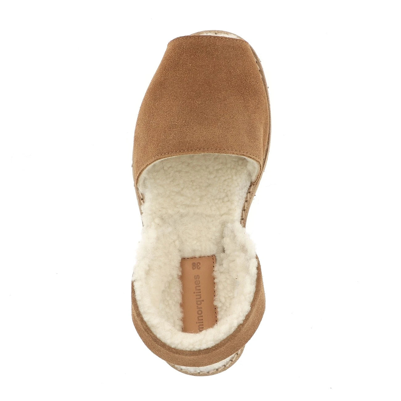 Avarca Mouton Merinos Marron