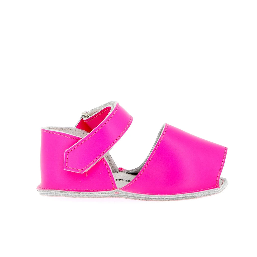 Frailera Baby Cuero Flúor Fucsia