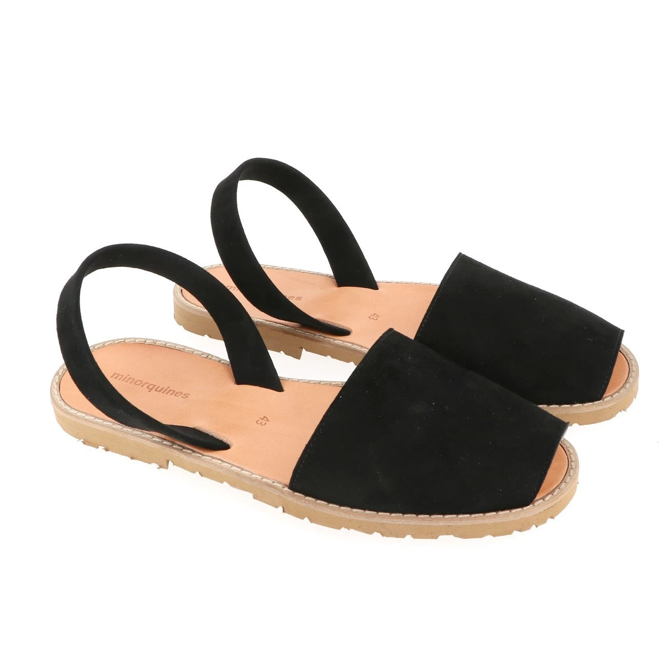 Avarca Daim Negro Homme