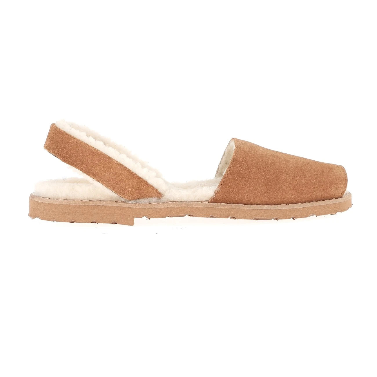 Avarca Mouton Merinos Marron Homme