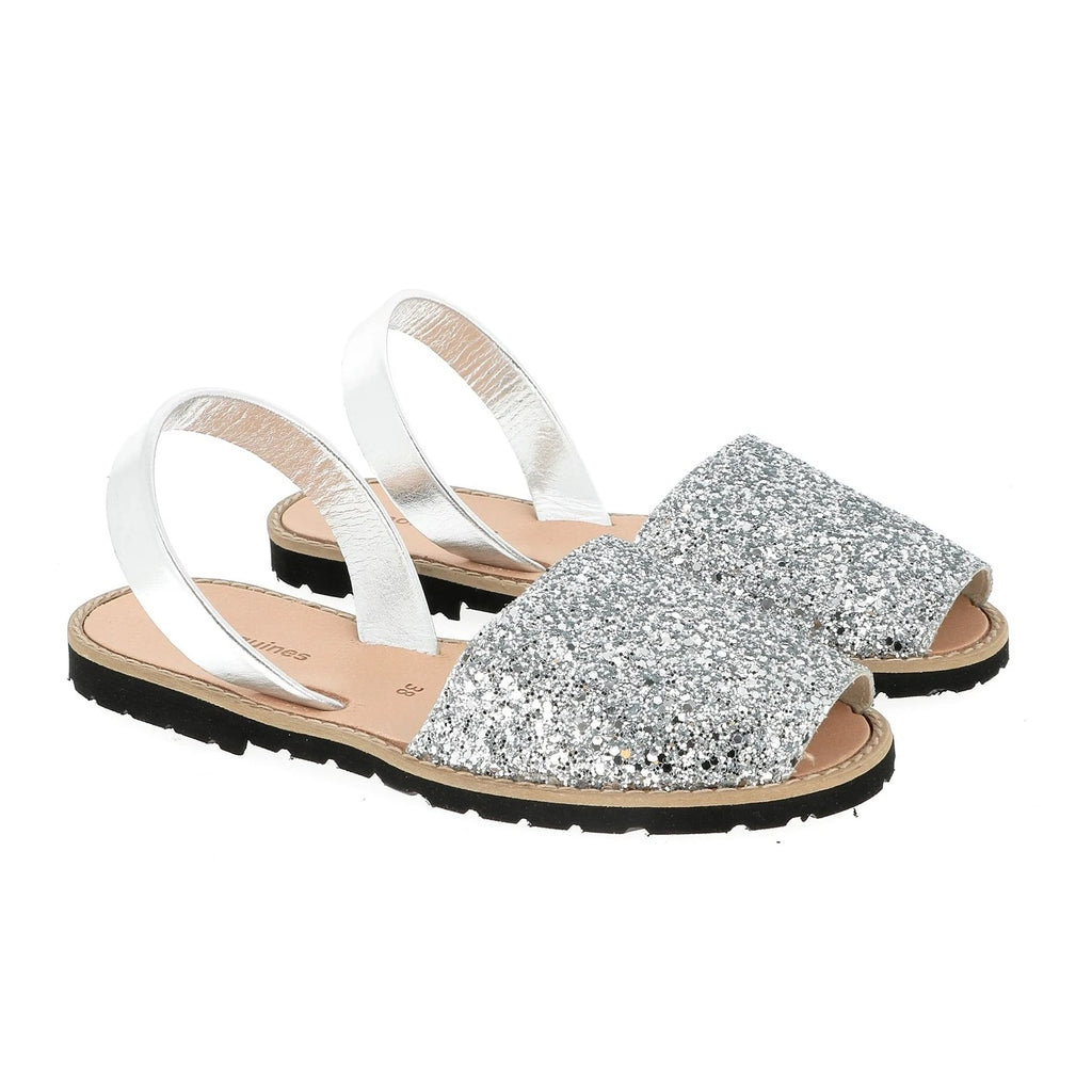 Avarca Paillettes Argent