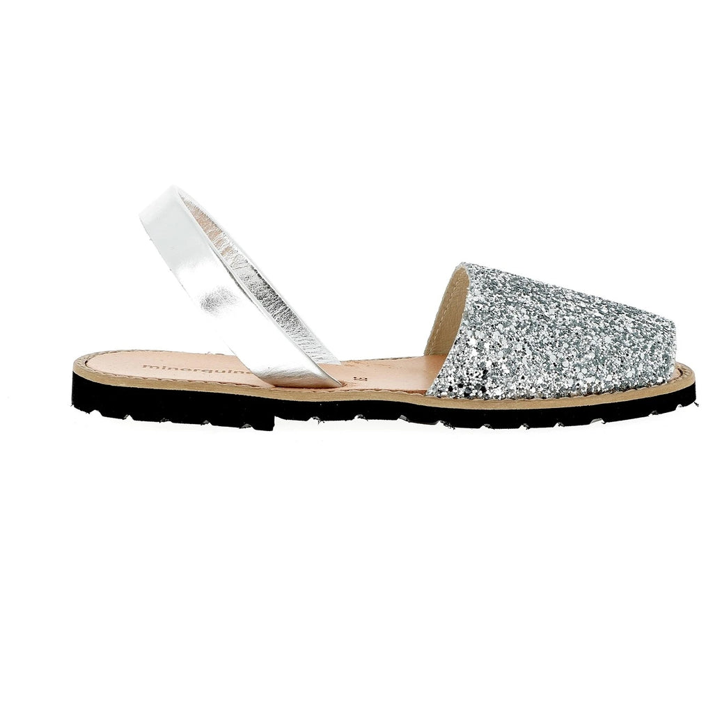 Avarca Paillettes Argent
