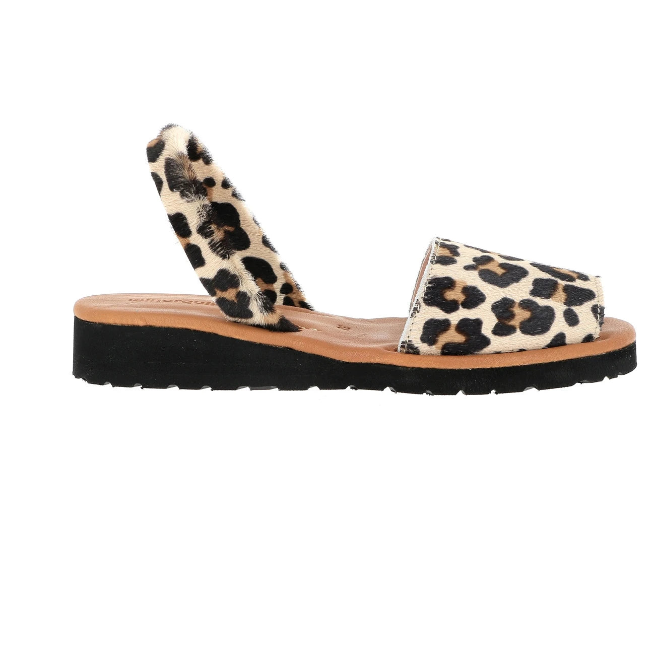 Avarca Platja Cuir Léopard
