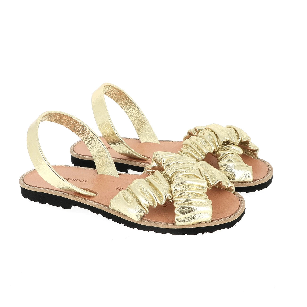 Avarca Illueca Métal Oro