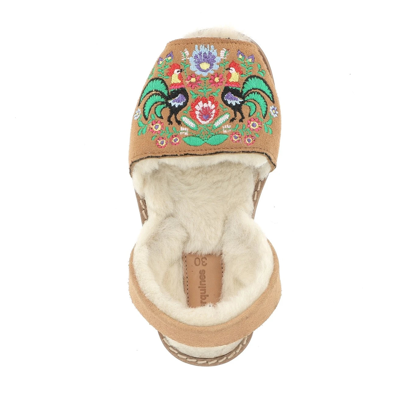 Avarca Broderie Polka