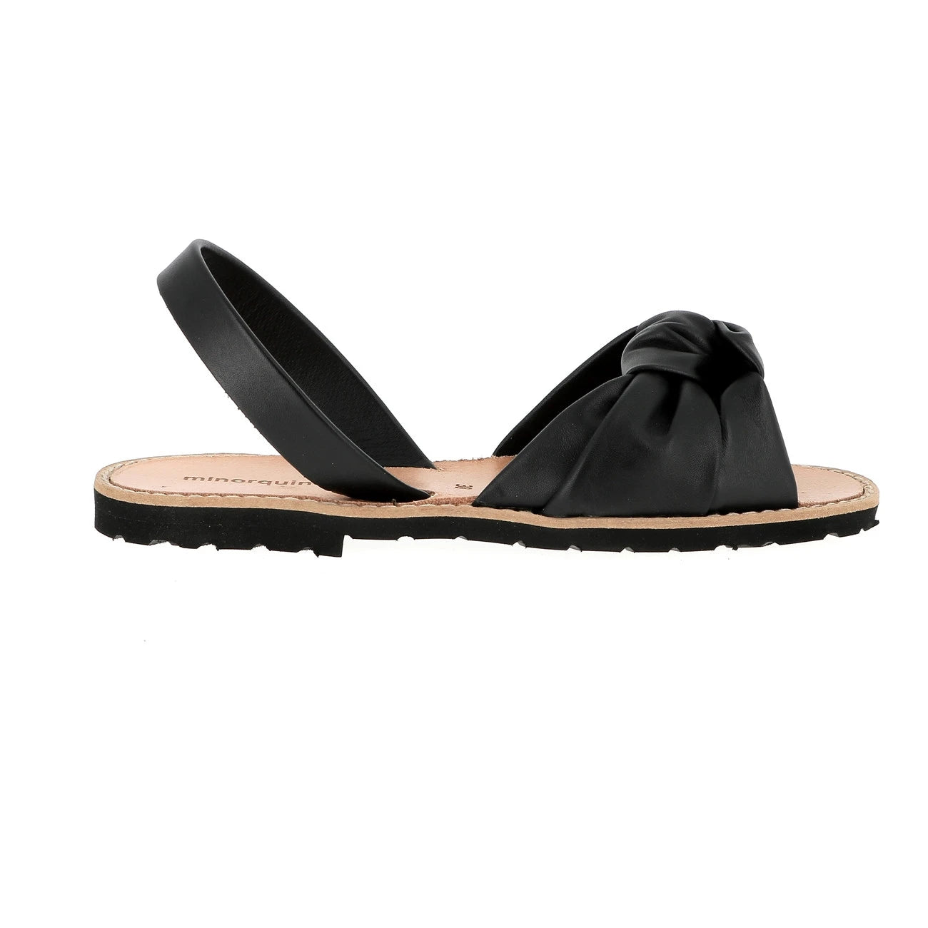 Avarca Bahia Cuir Negro