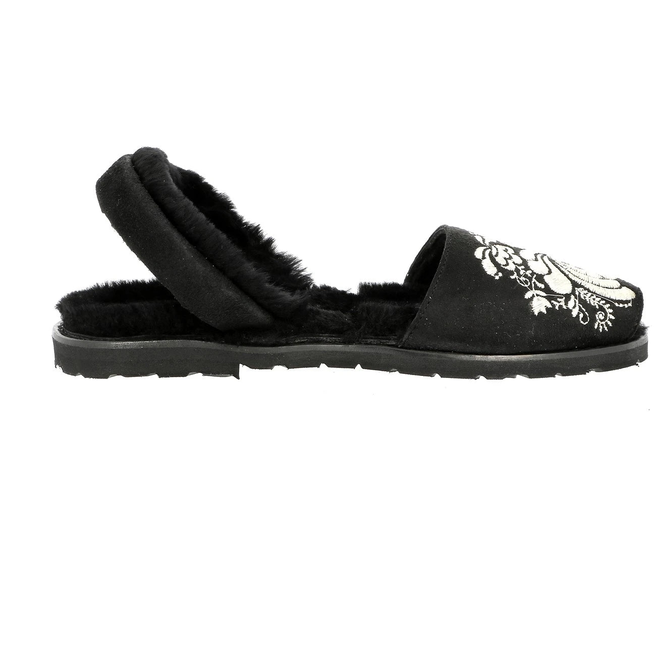 Avarca Broderie Tcheky Negro