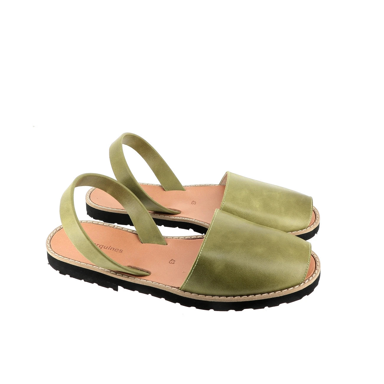 Avarca Cuir Vintage Manzana