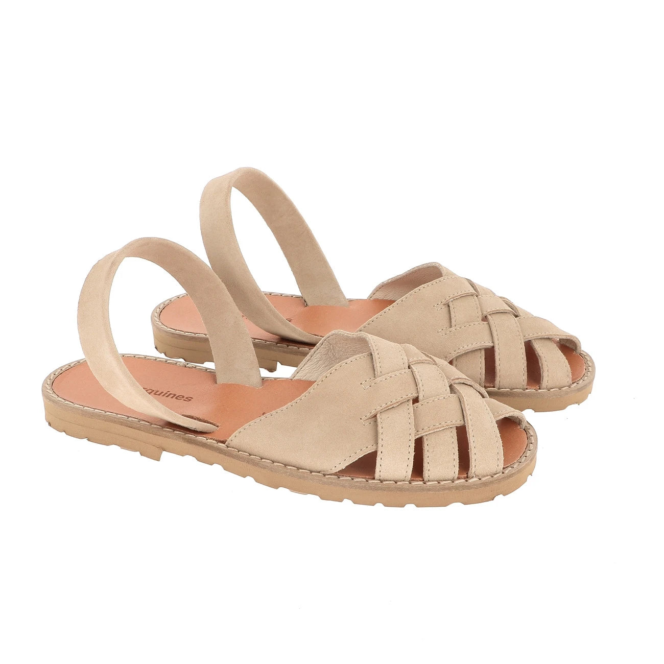 Avarca Compostelle Daim Taupe