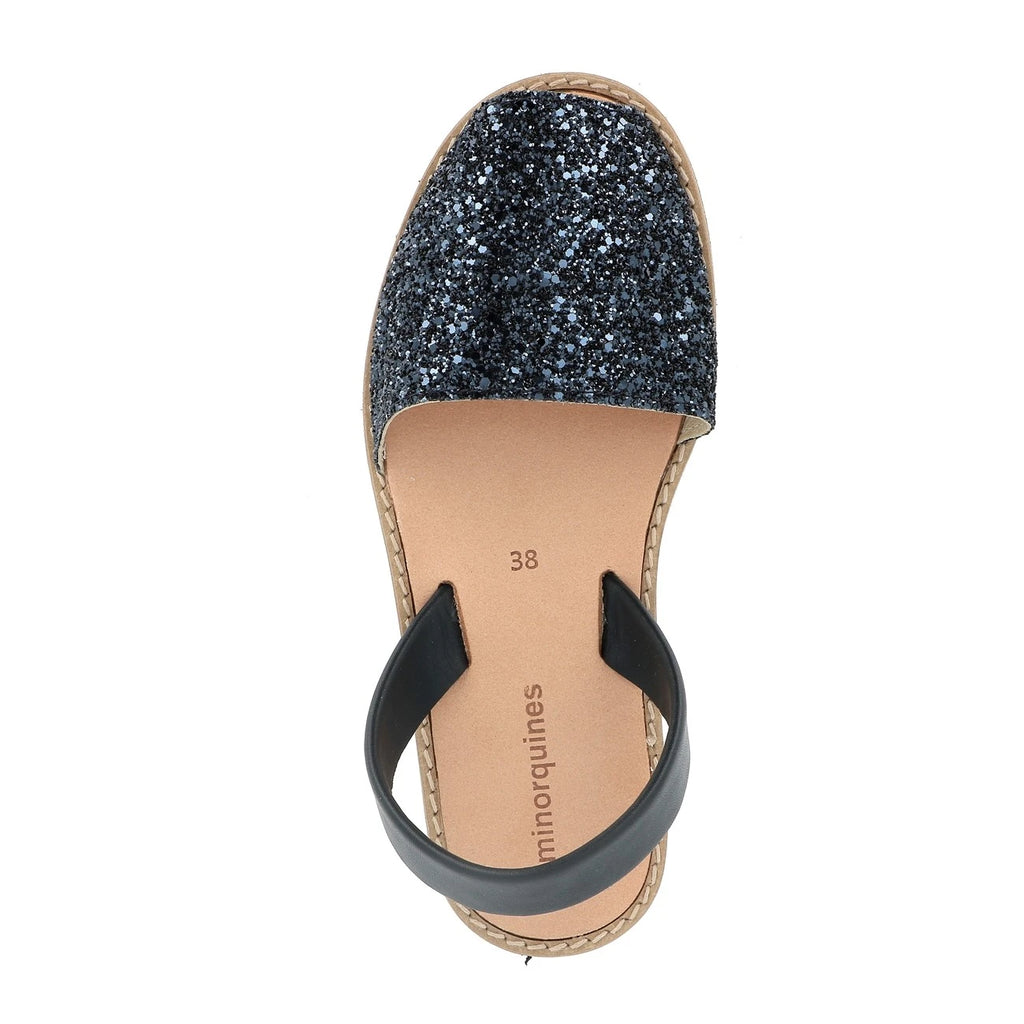 Avarca Paillettes Azul