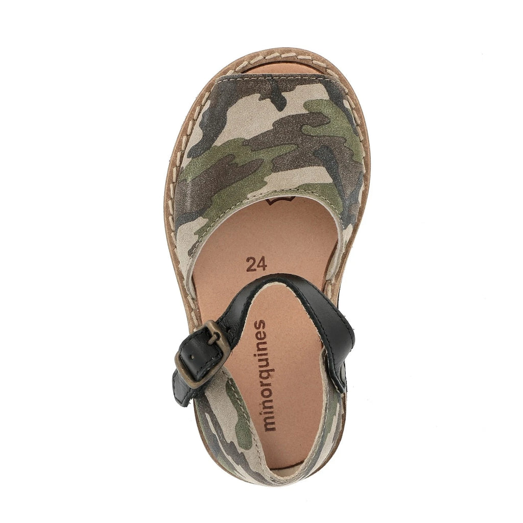 Frailera Bucle Cuero Camuflaje