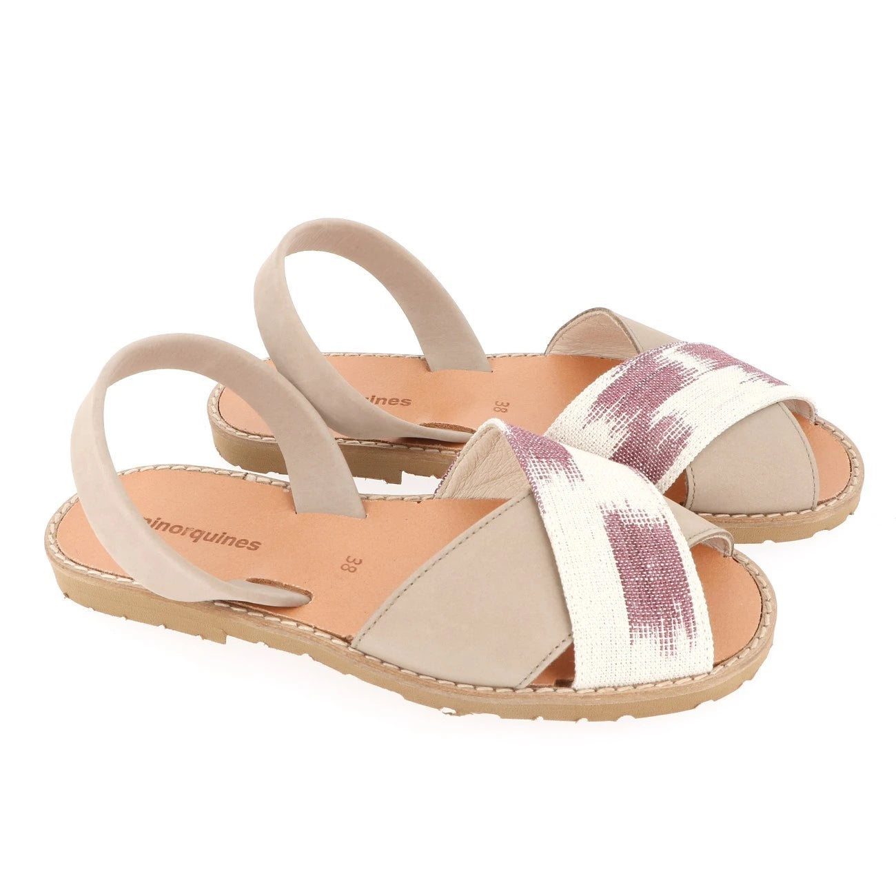 Avarca Cala Tela de Llengües Morada