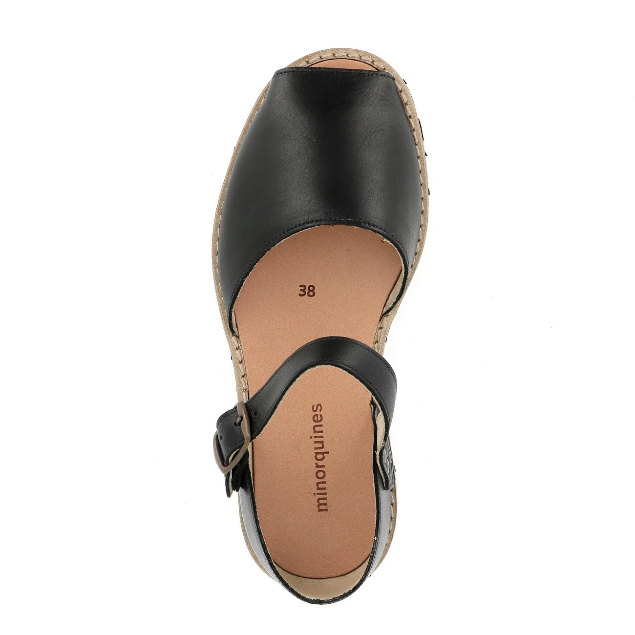 Frailera Boucle Cuir Negro