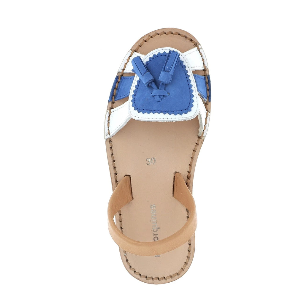 Avarca Neo 2 Blanco y Azul Océano