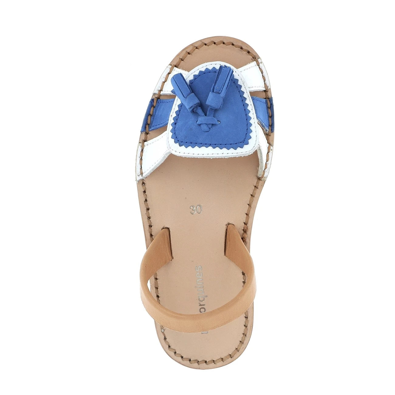 Avarca Neo 2 Blanco y Azul Océano