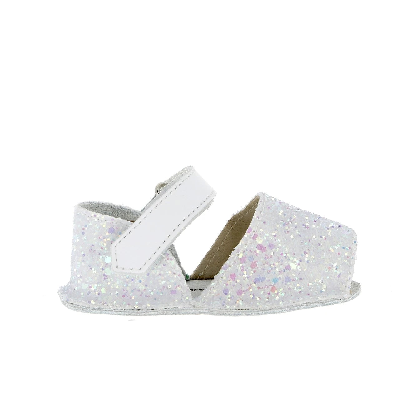 Frailera Baby Paillettes Blanco