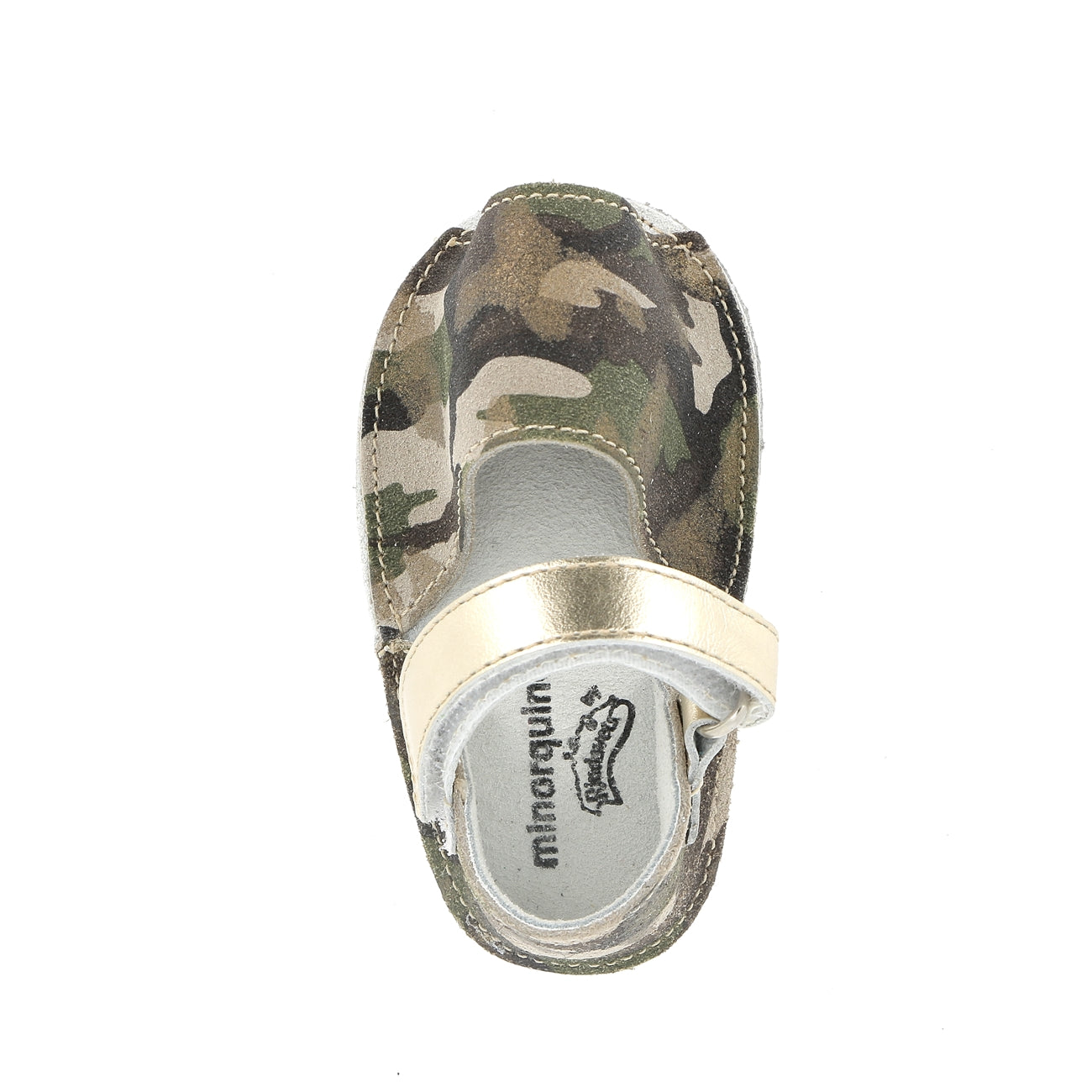 Frailera Baby Camuflaje Dorado
