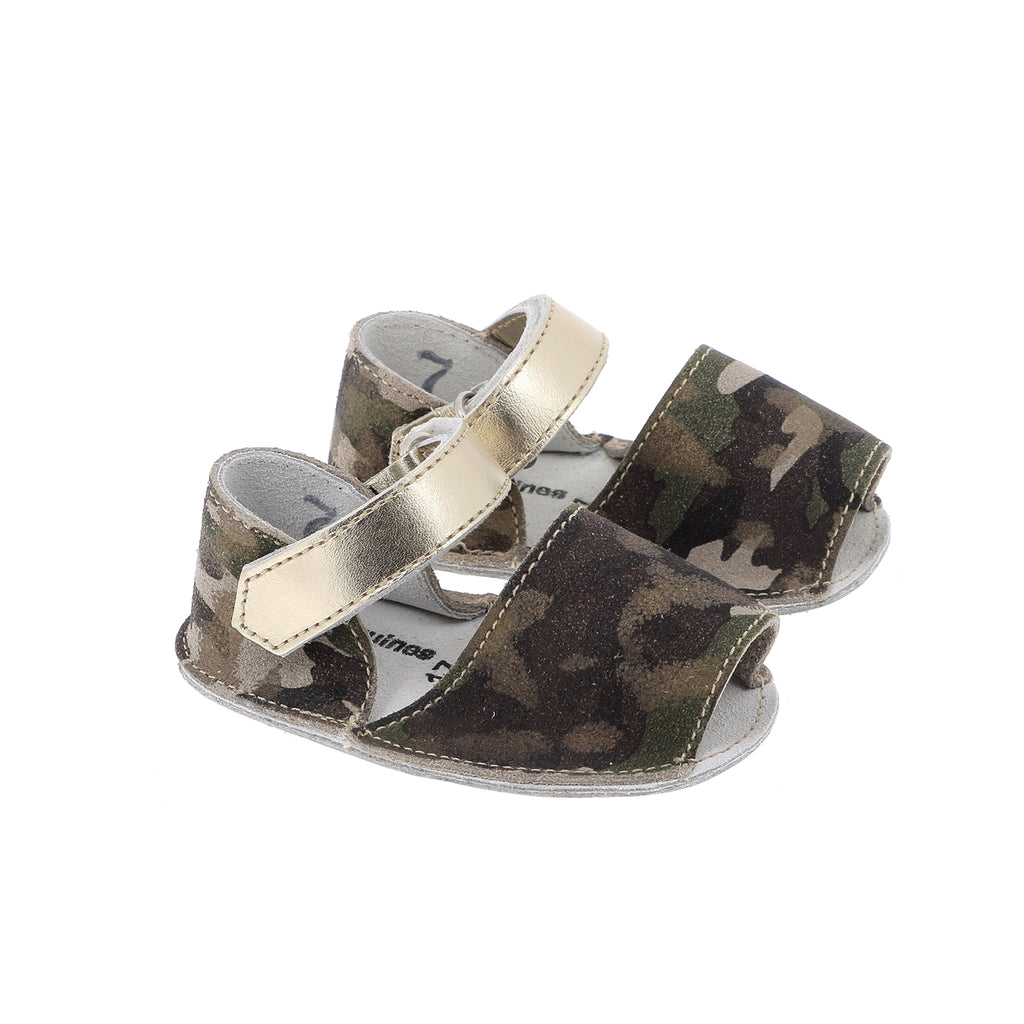 Frailera Baby Camuflaje Dorado