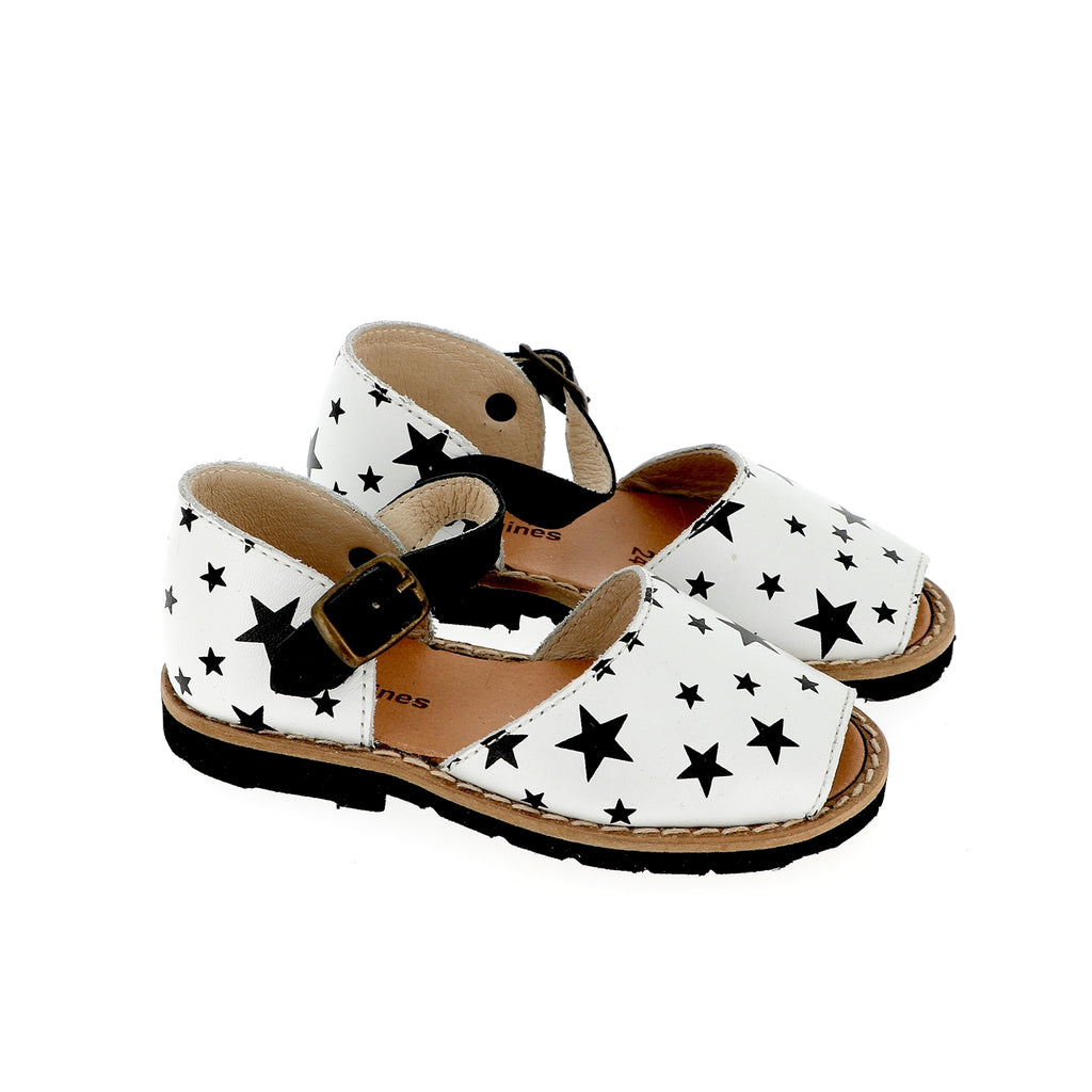 Frailera Hebilla Cuero Estrellas